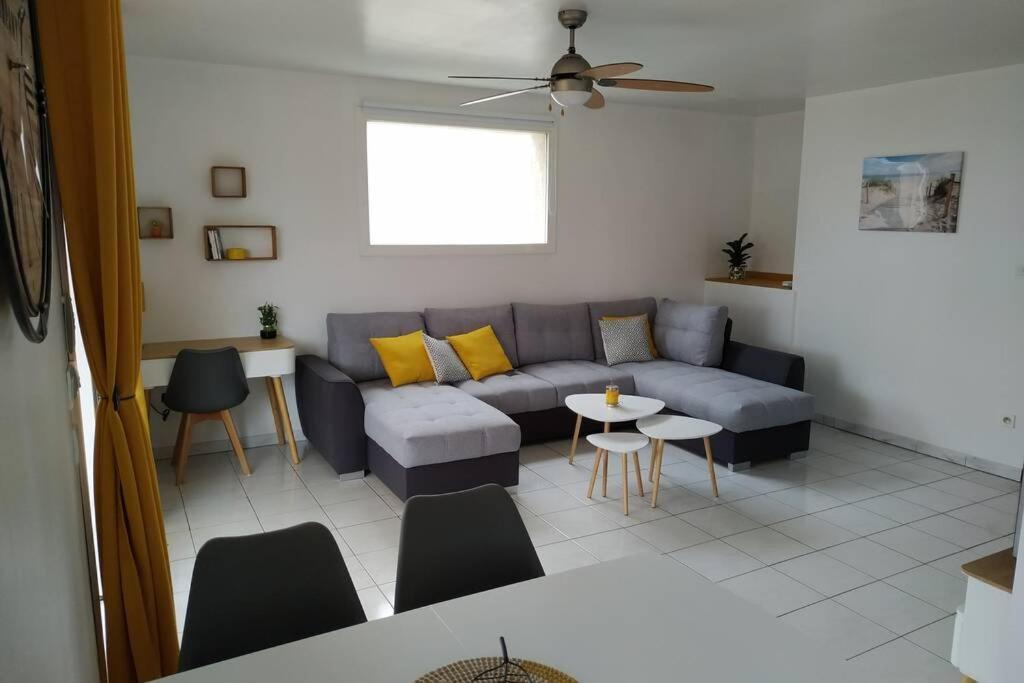 Appartement T3 Spacieux Avec Vue Sur L'Etang De Thau Au 1Er Etage D'Une Villa - Entree Independante Sète Exterior foto